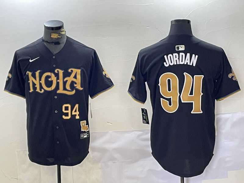 Men's New Orleans Saints #94 Cameron Jordan Black Cool Base Stitched Baseball Jerseys,We sell and wholesale Men's New Orleans Saints #94 Cameron Jordan Black Cool Base Stitched Baseball Jerseys on line form chian!